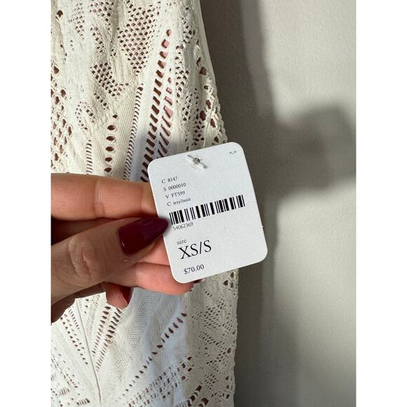 NWT Intimately Free People Lace Boho Crossover Dress XS/S - Picture 5 of 6